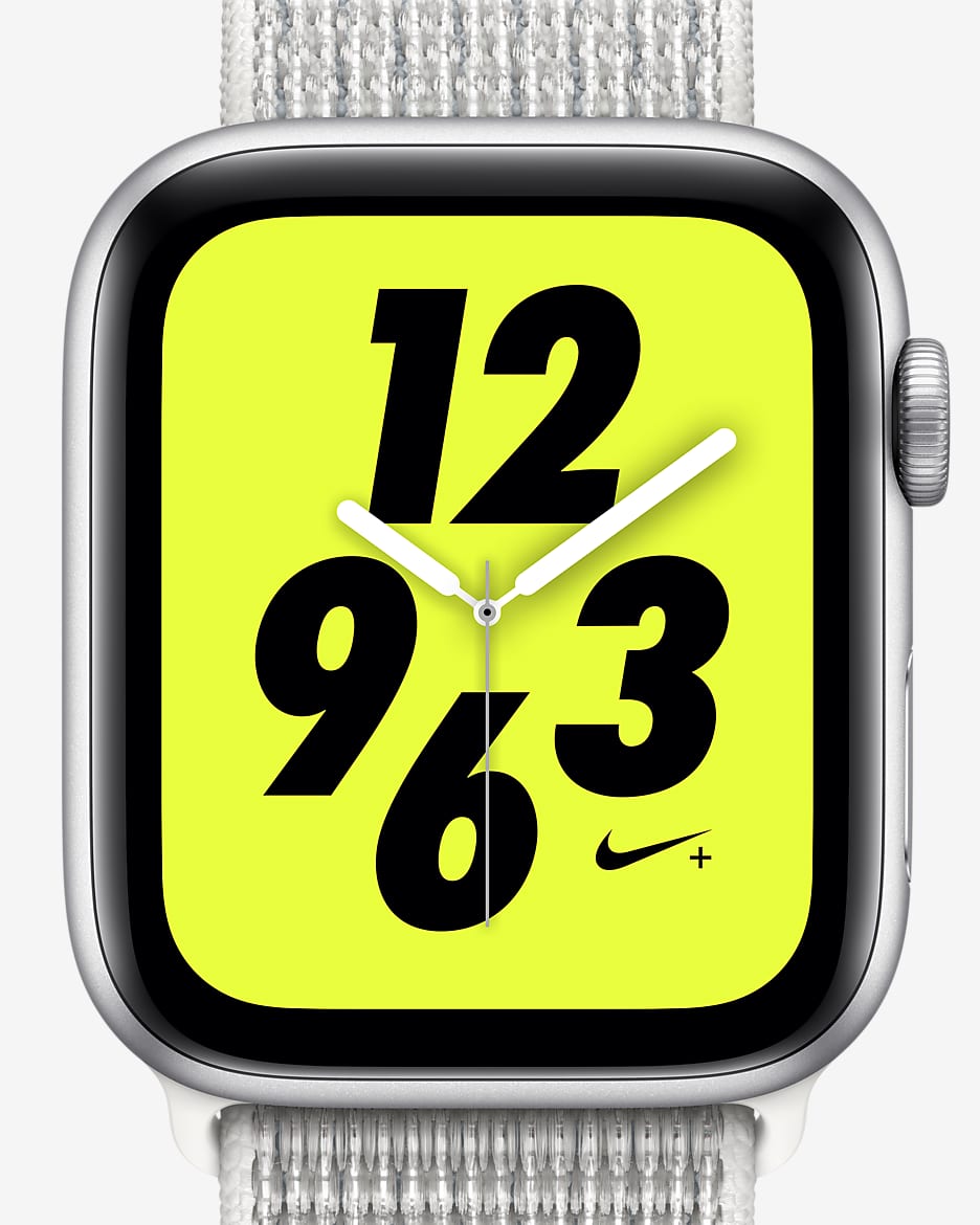 Apple Watch Nike Series 4 GPS mit Nike Sport Loop Open Box 44 mm Sportuhr. Nike DE